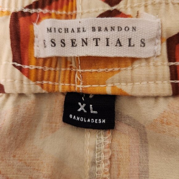Michael Brandon Essentials Board Shorts Drawstring Above The Knee Mens XL NEW - Picture 8 of 12